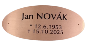 Štítky na urny